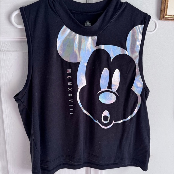 Disney Tops - Disney Mickey Mouse Women’s Cropped Tank Top